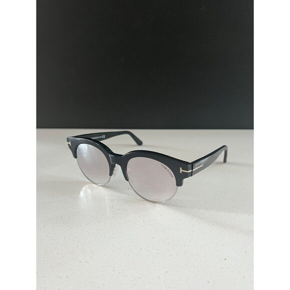 TOM FORD Henri 02 TF598 52MM Round Cat Eye Sunglasses main image 5